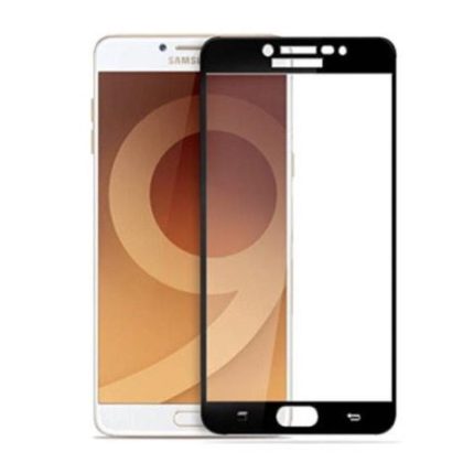 Samsung Galaxy C9 Pro Full Glue Tempered Glass Screen Protector