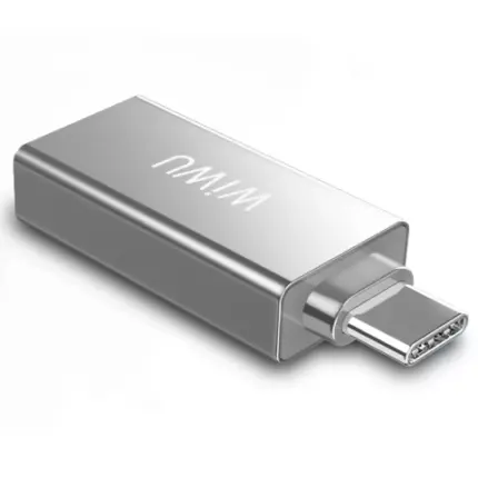WIWU T02 USB Type-C Hub with 5Gbps transfer speed and zinc alloy connector
