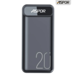 Aspor A396 22.5W 20000mAh With PD and LED Power Bank