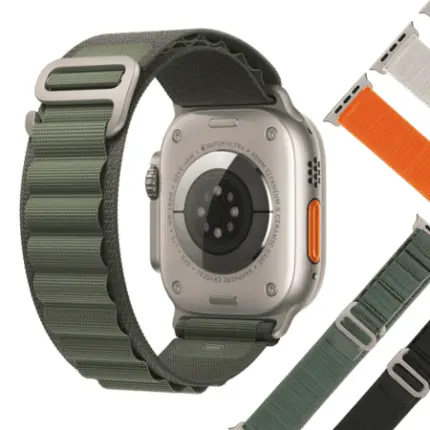Loop Smart Watch Strap with adjustable woven design