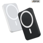 ASPOR A325 - 5000MAH Magnetic Mini Wireless Charging Power Bank