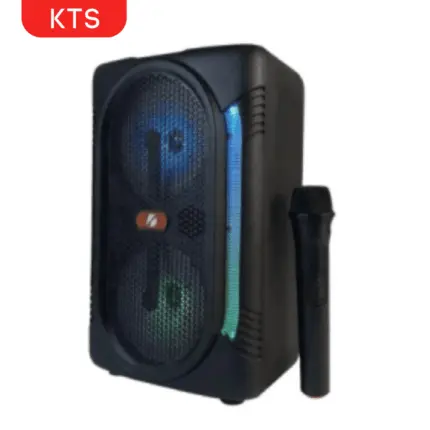 KTS 1329 Portable Karaoke Bluetooth Speaker with wired microphone