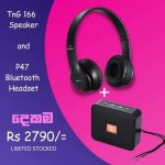 P47 Bluetooth Headset and TnG166 Speaker  Discount Pack