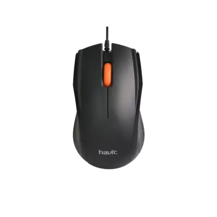 HAVIT HV-MS689 Optical Mouse with USB wired connection and compact design