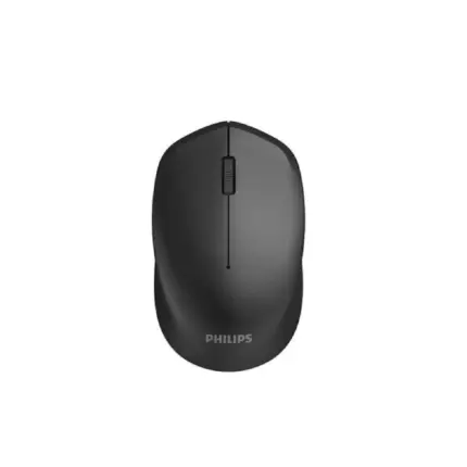 Philips Wireless Mouse M344 with ergonomic design and matte finish