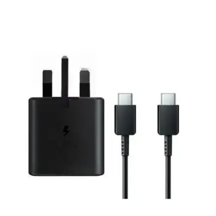 Samsung 45W 3Pin 2in1 Original Travel Adapter with USB-C interface