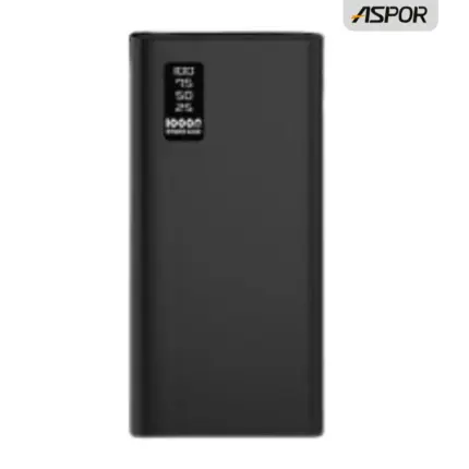Aspor A330 10000mAh Power Bank with dual ports and fast charging