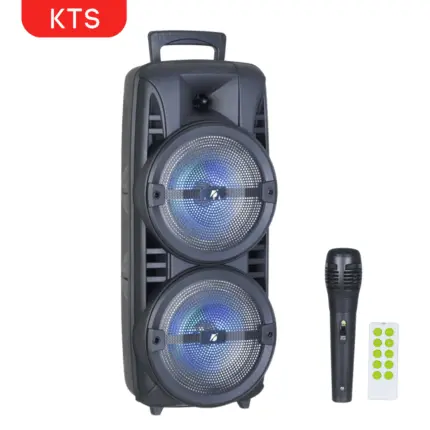 KTS 1745 Karaoke Portable Speaker with wired microphone and Bluetooth connectivity