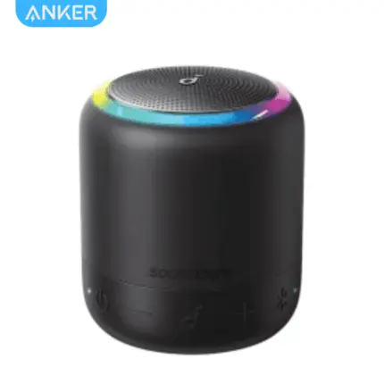 Anker Soundcore Mini 3 Pro Bluetooth Speaker with BassUp™ and LED lights