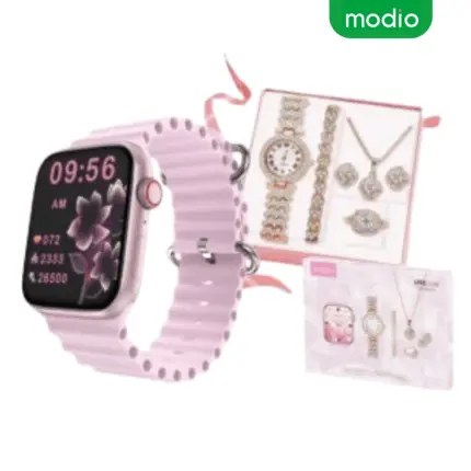 Modio U93 41mm Mini Smartwatch with GPS and interchangeable straps