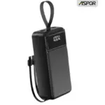 Aspor A317 22.5W 30000mAh with LED and Wired Power Bank