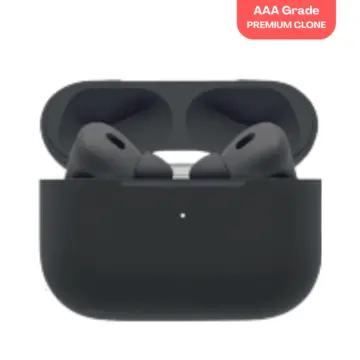 AirPods Pro 2nd Gen Black AAA Premium Clone with ANC and Bluetooth 5.0