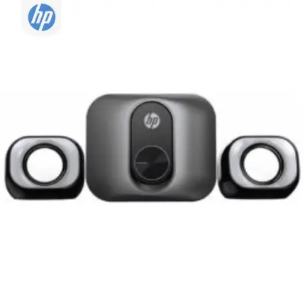 HP DHS 2111s Mini Subwoofer with compact design, powerful bass, and multiple connectivity