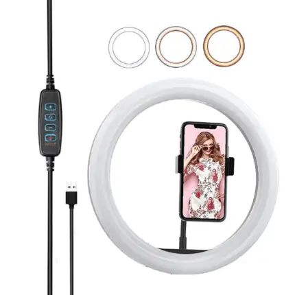 Plokama PK 300 Soft Ring Light with wireless remote and 360° adjustment