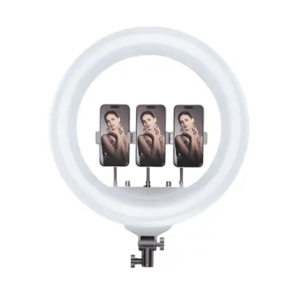 Plokama R45 Soft LED Ring Light with wireless remote and 360° adjustment