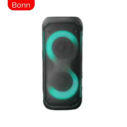 Bonn X6 Karaoke Speaker with LED lights and Bluetooth connectivity
