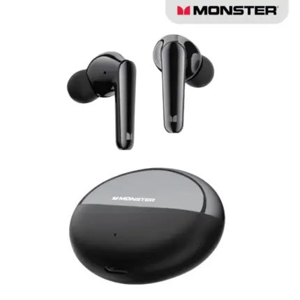 Monster N-Lite 203 AirLinks Wireless Earbuds with Bluetooth 5.3 and ergonomic design