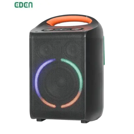 EDEN ED 630 Party Box Speaker with Bluetooth, LED lights, and portable design