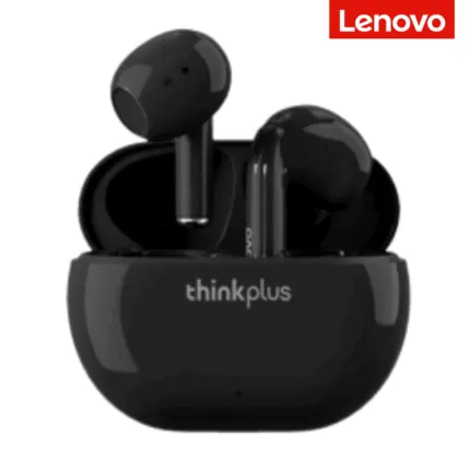 Lenovo Thinkplus Live Pods XT93 Earbuds in black with Bluetooth 5.3 and IPX5 water resistance