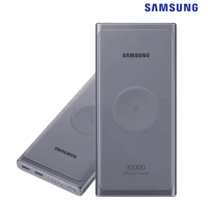 Samsung Wireless 10000mAh Power Bank with Qi wireless charging and dual ports