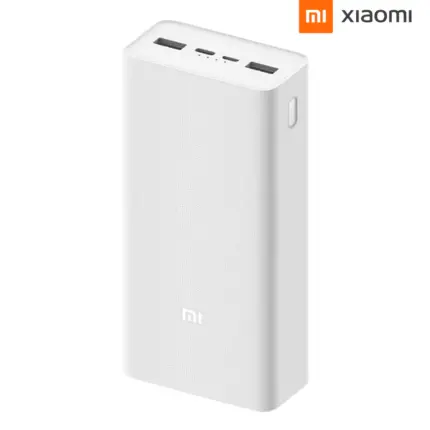 MI Xiaomi 30000mAh original Power Bank with dual ports and fast charging