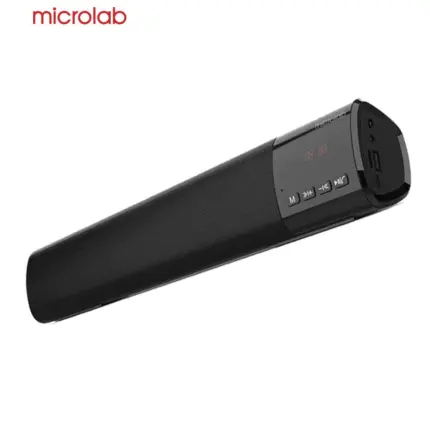 Microlab MS212 Bluetooth multimedia speaker with deep bass, clear treble, and USB/AUX/TF playback