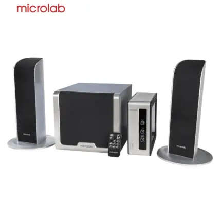 Microlab FC361BT Bluetooth subwoofer with deep bass and USB/AUX connectivity