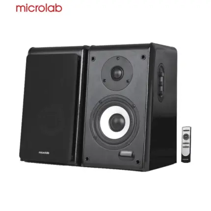 Microlab SOLO11 Bluetooth speaker with deep bass, crisp highs, and USB/AUX/TF playback