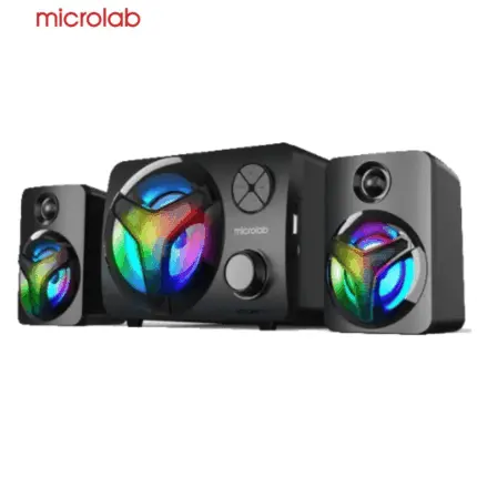 Microlab U210 Bluetooth speaker with compact portable design and USB/AUX playback