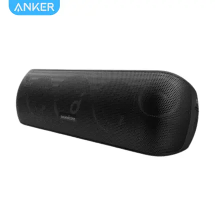 Anker Motion Plus Portable Speaker with dual drivers, BassUp, and IPX7 waterproof rating