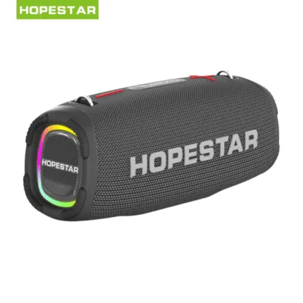 Hopestar A6 Max Portable Bluetooth Speaker with LED lighting and microphone inputs