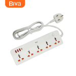 BIVA 5x Sockets Power Strip 2500W with 3 USB + 1 PD Port, Model PS-06