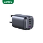 UGREEN GaN Fast Charger 100W UK (USB-A*1 Type-C*3 100W GaN Tech Fast Charger)