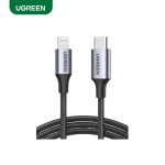 UGREEN Type-C to Lightning M/M  MFI Certified  Cable Aluminum Shell Braided 1Meter