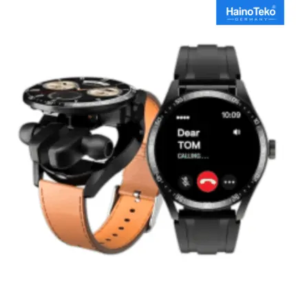Haino Teko RW37 Smart Watch with built-in earbuds and GPS