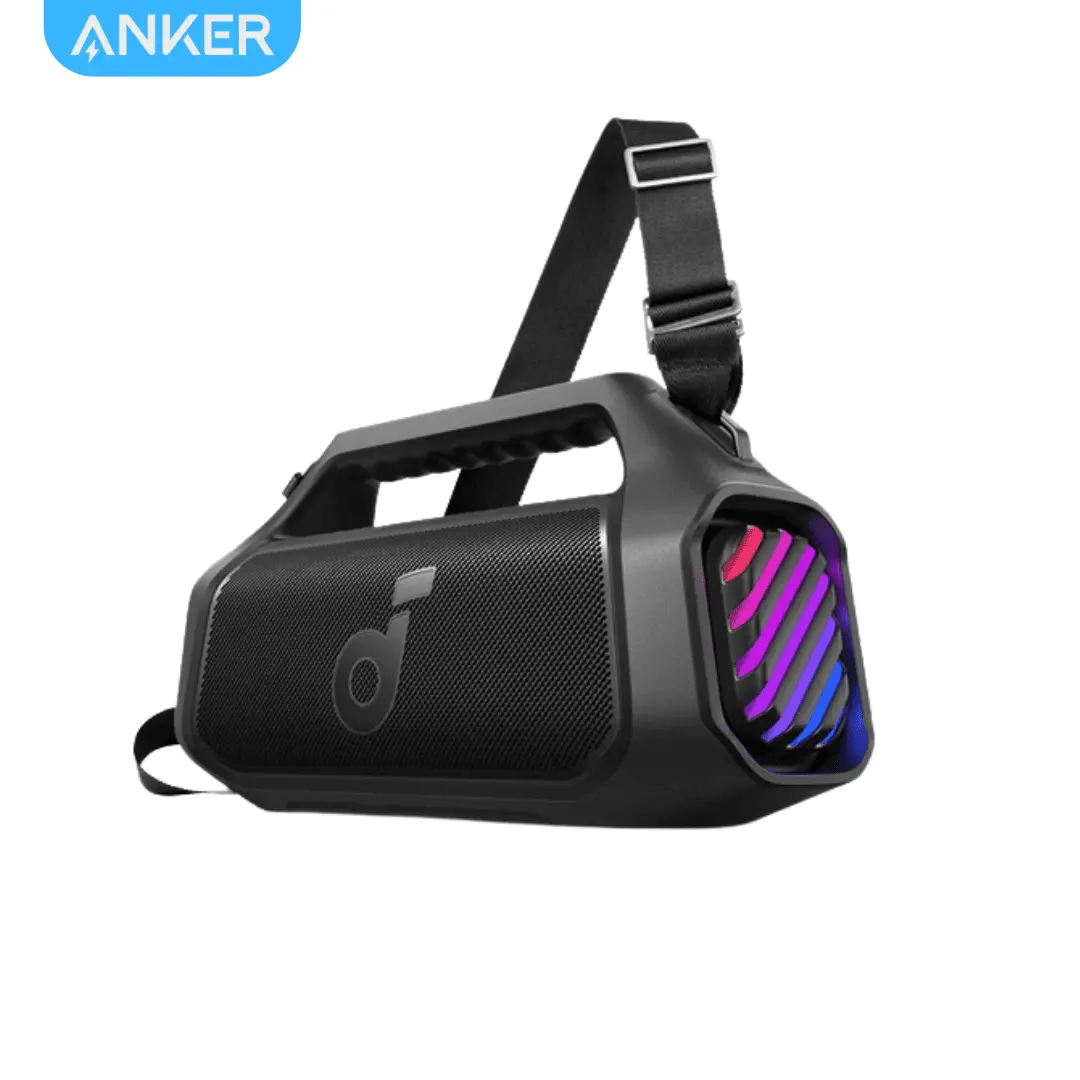 Anker Soundcore Boom 2 Portable Bluetooth Speaker with IPX7 waterproofing and 20hr battery