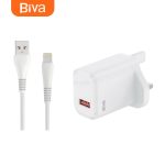 BIVA USB Charger 2.4A for Lightning Model HC-46L