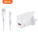 BIVA USB Charger 2.4A for Type C Model HC-46T