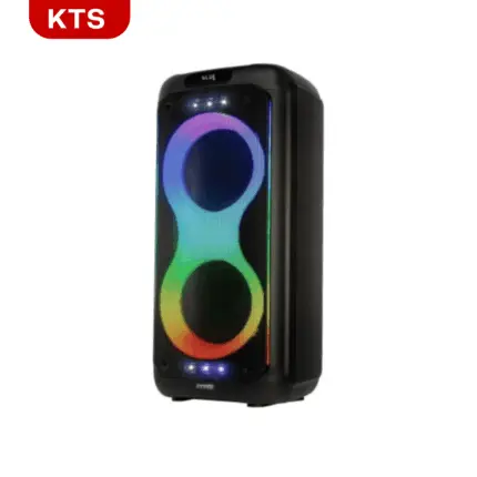 KTS 1782 Karaoke Portable Bluetooth Speaker with LED lights and microphone input