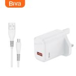 BIVA USB Charger 2.4A for Micro  Model HC-46A