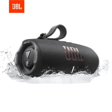 JBL Charge 6 portable speaker with IP67 rating, 20-hour battery, PartyBoost, and USB-C charging
