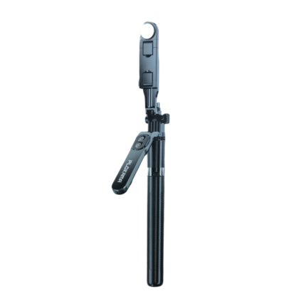 Plokama P9 LED Tripod foldable, 360° rotatable, with LED light and Bluetooth remote