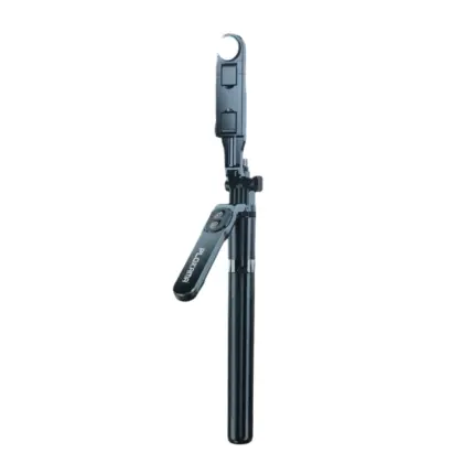 Plokama P9 LED Tripod foldable, 360° rotatable, with LED light and Bluetooth remote