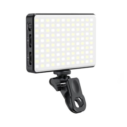 Plokama U160 portable LED fill light with RGB scene modes and rechargeable battery