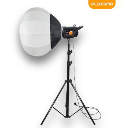 Plokama PK-400S Balloon Flash Light with tripod and remote control