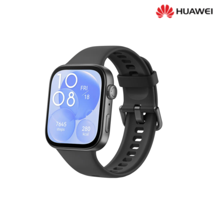 Huawei Watch Fit 3 with 77.4% screen-to-body ratio, smart workout suggestions, slim aluminium design, and customizable watch faces