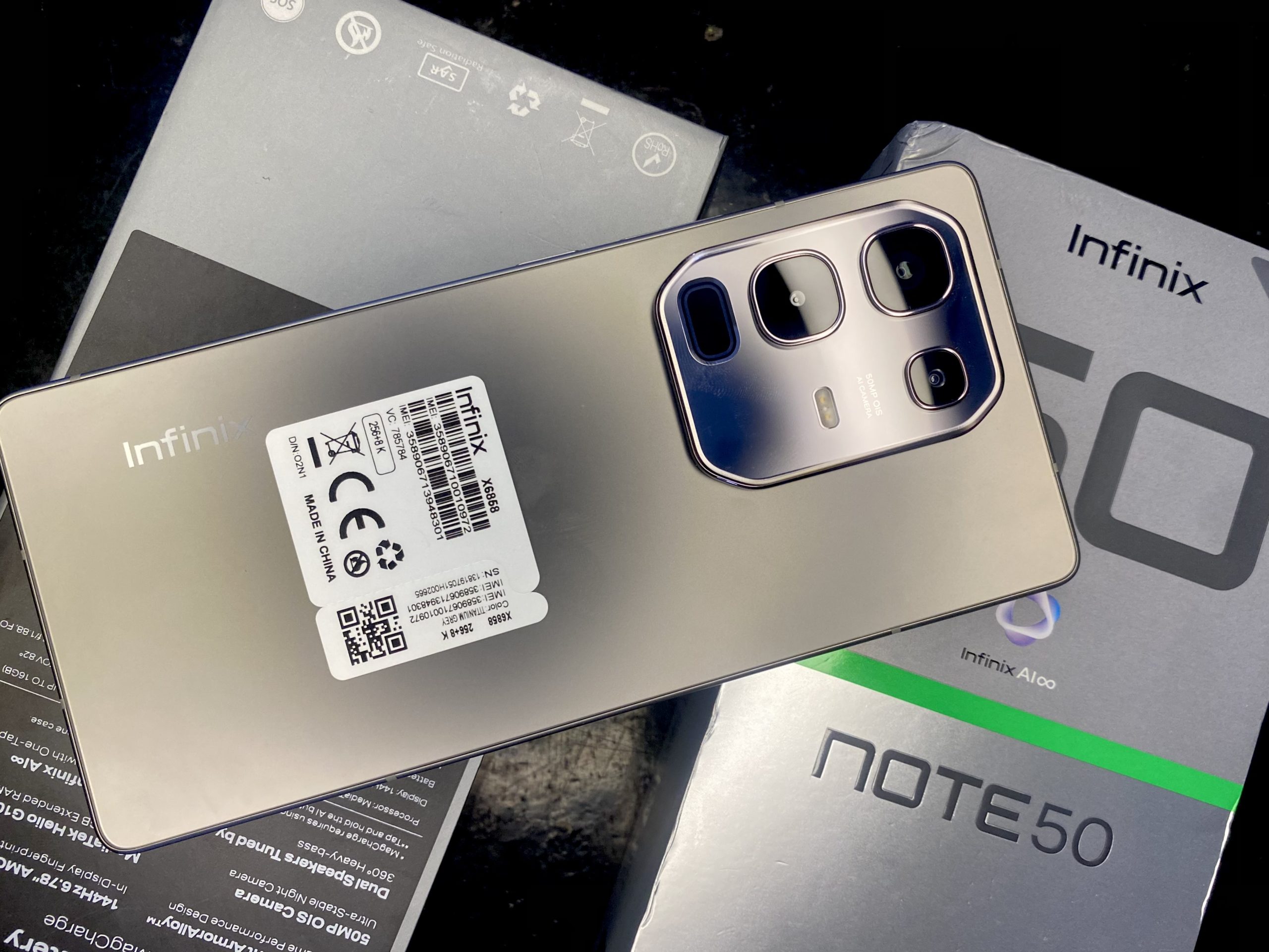 Infinix Note 50 Smartphone (8GB + 256GB) - Image 3