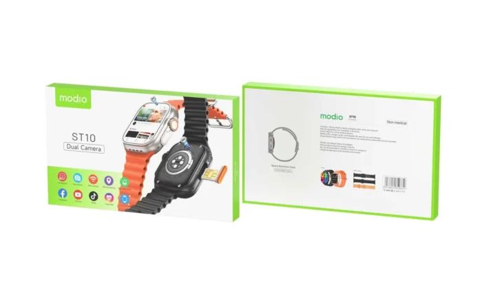 Modio ST10 Dual Camera 4G Smart Watch YouTube - Baloon.LK
