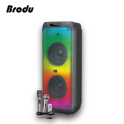 BTS 1938 wireless karaoke speaker with LED lights and mic support