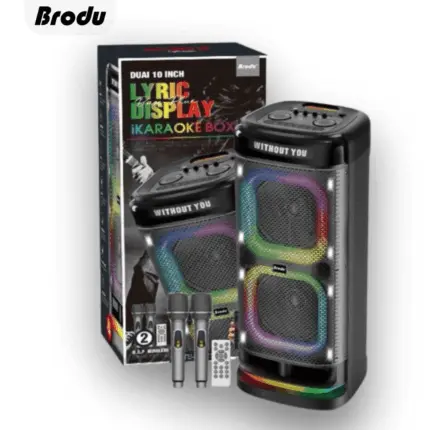 BTS 2121 Karaoke Speaker with Mic and RGB Lights